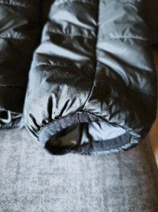 Chaqueta Forclaz Plumas Negra