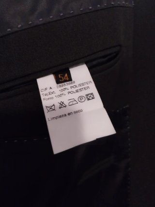 Traje de caballero gris marengo