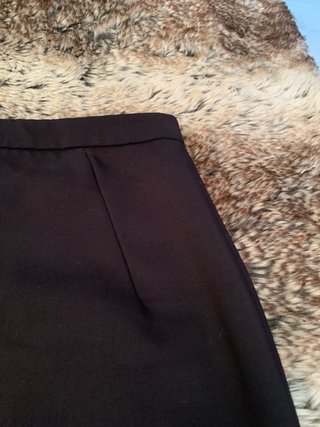 Falda tubo Zara negra