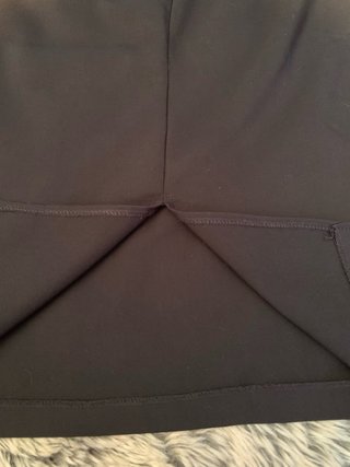 Falda tubo Zara negra