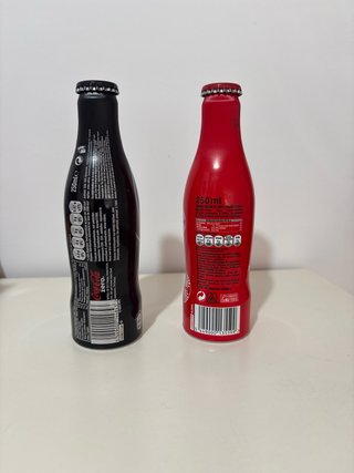 2 Bottiglie Collezione Coca-Cola
