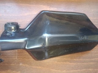 Cubremanetas Aprilia RX 50 Negro