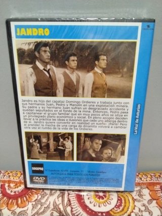 DVD. Jandro. PRECINTADA