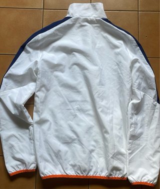 Chaqueta Puma Niño Blanca y Naranja
