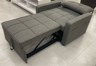 Sofá Cama Gris Tela