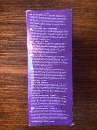 Sacaleches Manual Philips Avent