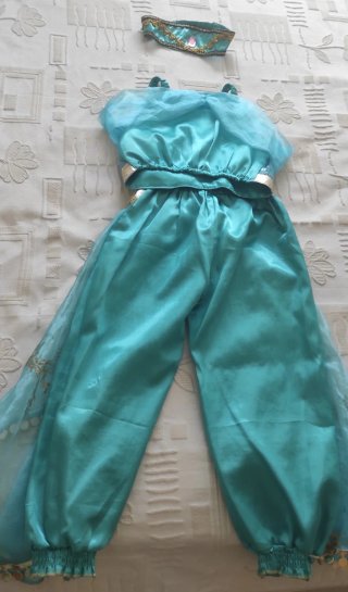 Disfraz niña Jasmine Disney Talla 140cm