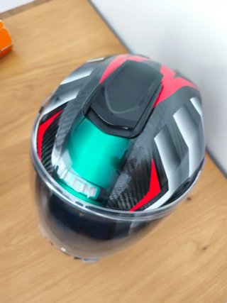 Casco de moto integral deportivo