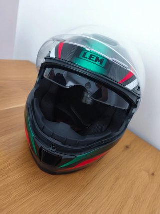Casco de moto integral deportivo
