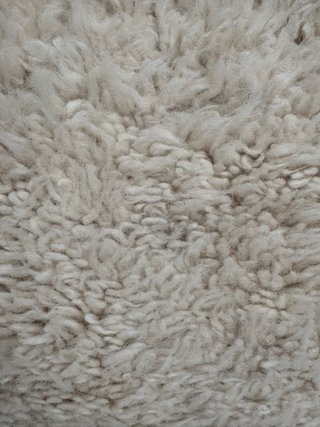 URGE VENTA Alfombra Bereber Lana Beige y Negra