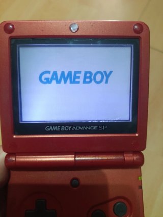 Nintendo Game Boy Advance SP Roja