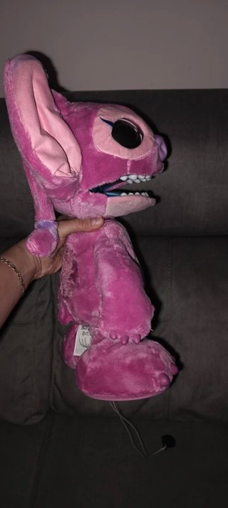 Muñeco Ángel Interactivo Rosa