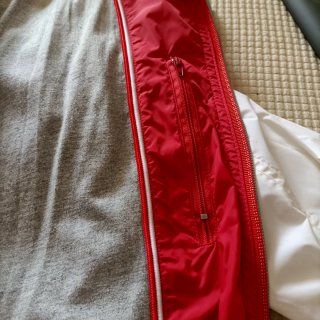 Gaudí Bomber Leggero Rosso e Bianco