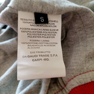 Gaudí Bomber Leggero Rosso e Bianco