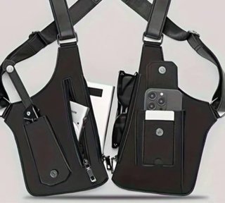 Bolso Chaleco Antirrobo Negro