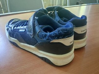 Zapatillas Geox niño azul
