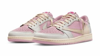 Nike Air Jordan 1 Low Travis Scott Shy Pink