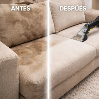 Limpieza de todo tipo de textiles
