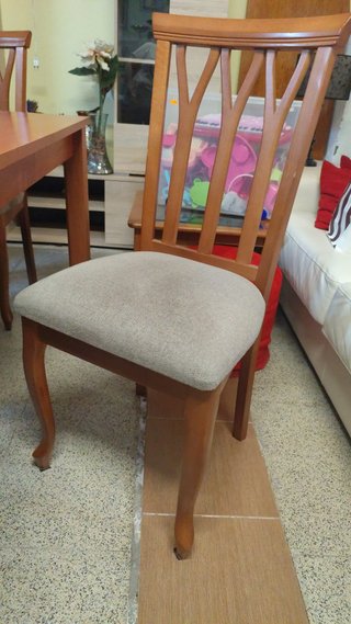 Mesa y 4 Sillas Comedor Madera