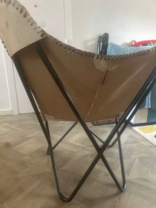 Silla Mariposa Clásica Piel