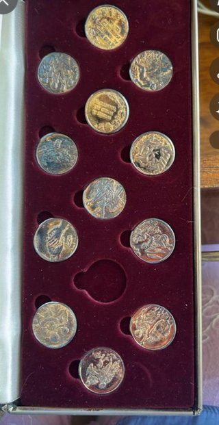 Arras de plata y oro