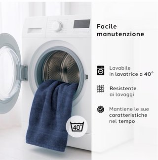 Coppia Asciugamani nuovi Caleffi Spugnissima