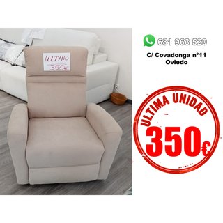 Butaca de tela beige