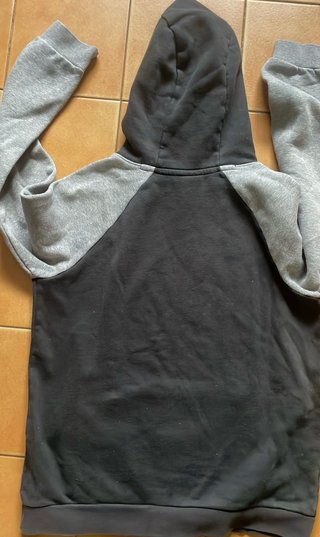 Sudadera Nike Air Junior Gris/Negra