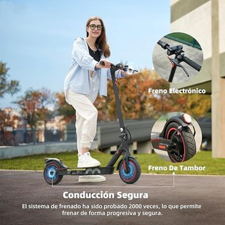 Patinete Eléctrico Negro