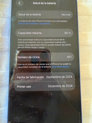 iPhone 16 Azul 256