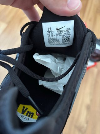 Nike Vapormax Plus Negro/Blanco