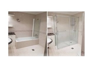 Cambio bañera por plato de ducha