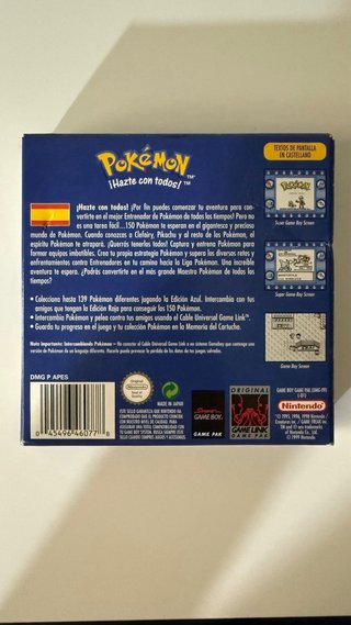 Pokemon Azul Game Boy