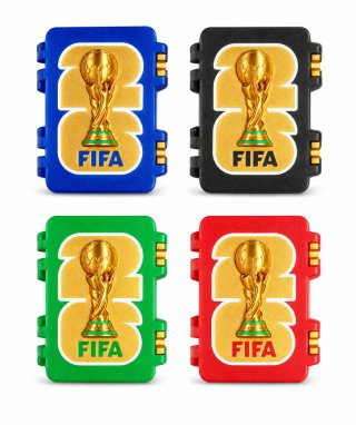 Caja Cromos Mundial FIFA 2026 Roja