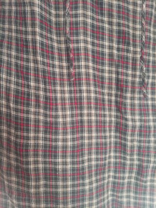 Camisa Zara Basic cuadros XL