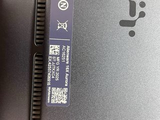 Alienware 16x Aurora Portatile Gaming #406916