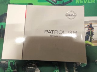 Carpeta  y Manual usuario NISSAN PATROL GR Origen.