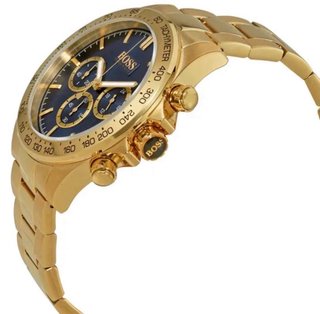 Reloj Hugo Boss 1513340 Cronógrafo Azul Dorado