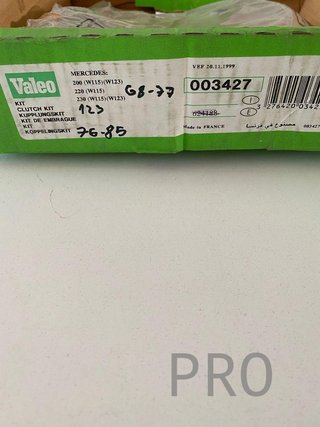 Kit embrague Mercedes 003427