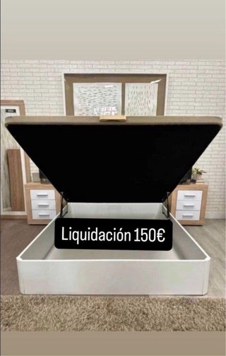 Canapé abatible madera 150€