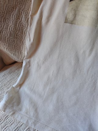 Camiseta manga corta pull&Bear mujer talla M cuadr