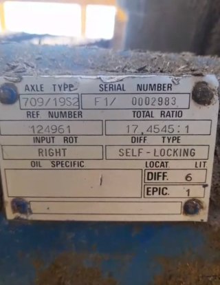 Tractor New Holland TM175