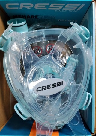 Máscara Snorkel Integral Seca Visión 180º