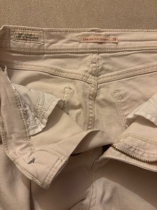 Pantalón Levis Blanco / Beige