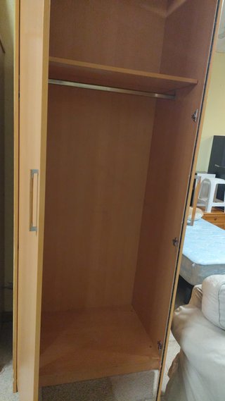 Armario alto 2 puertas cerezo