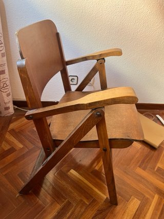 Silla antigua de teatro
