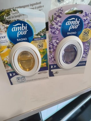 Coppia deodoranti Ambi Pur Bagno