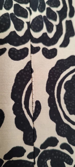 Gonna Max Mara Beige/Nero Floreale