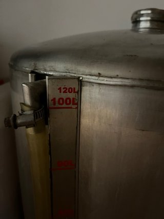 Cuba de acero inoxidable