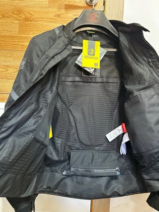 Chaqueta Moto Bela Negra Nueva